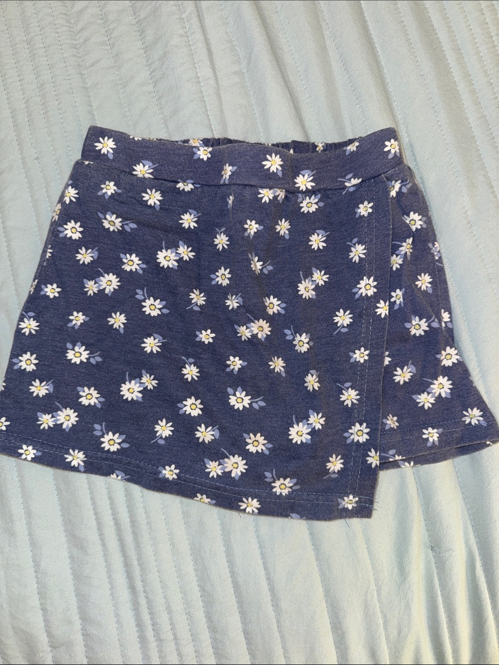 Blue Daisy Skort